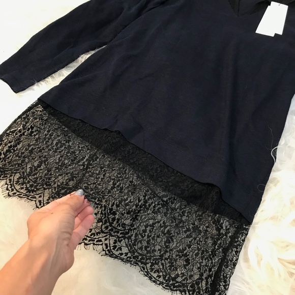 SANDRO Tyra Linen Long Sleeve Top - Picture 3 of 7